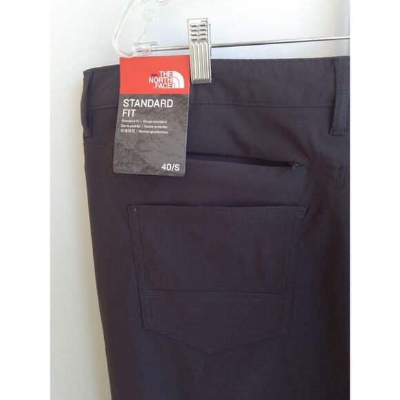 NWT THE NORTH FACE Men 40S 40X30 Twill Asphalt Gray Nylon Sprag 5 Pocket Pants - Picture 7 of 8